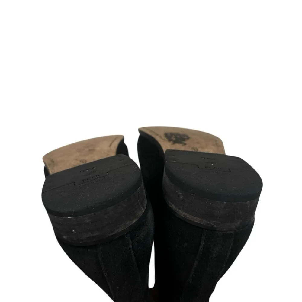 Shoe The‎ Bear Dev Men's Black Suede Chelsea Boots Size 40
